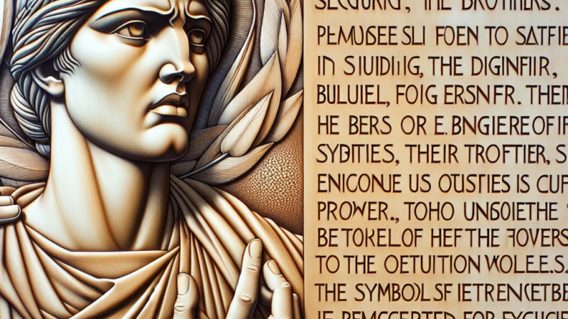 Przemówienie Antygony do ludu tebańskiego zastosowując środki retoryczne