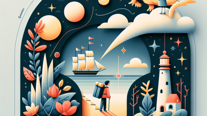 Przemyślenia na temat toposu wędrówki w "Odysie" Leopolda Staffa, "Małym Księciu" Antoine'a de Saint-Exupéry'ego, mitu o bogini Demeter i jej córce oraz "Latarniku" Henryka Sienkiewicza