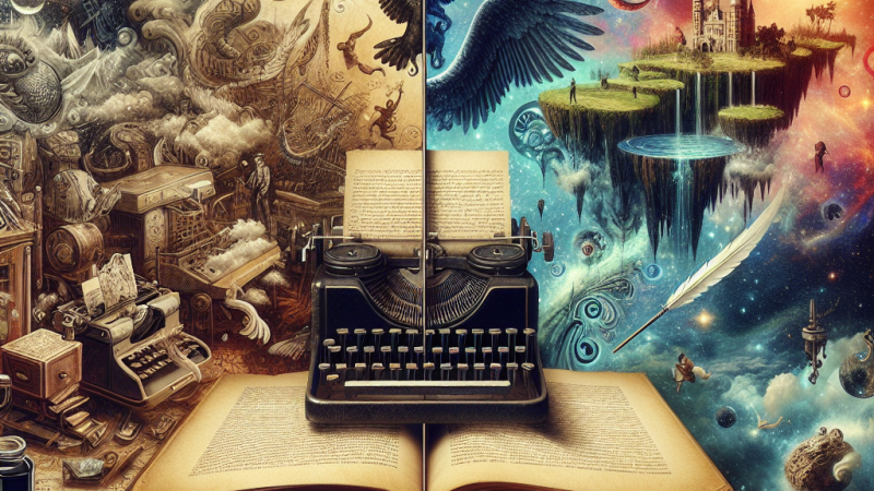 Przenikanie się konwencji realistycznej i fantastycznej w literaturze: analiza i porównanie.