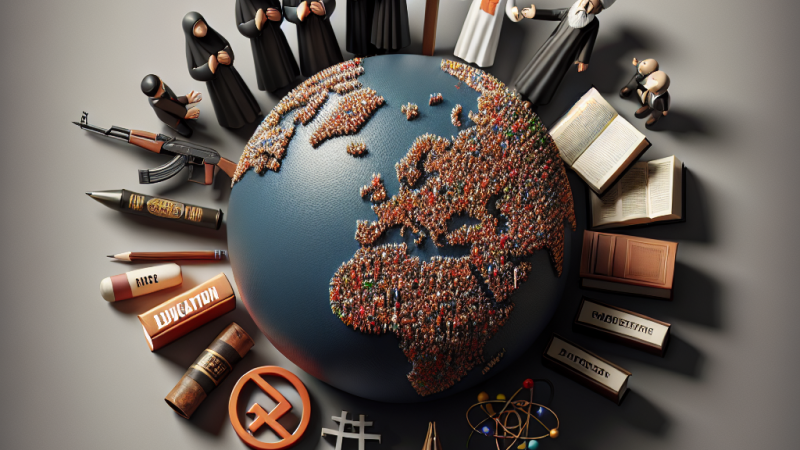 Prześladowania religijne i nietolerancja na świecie.