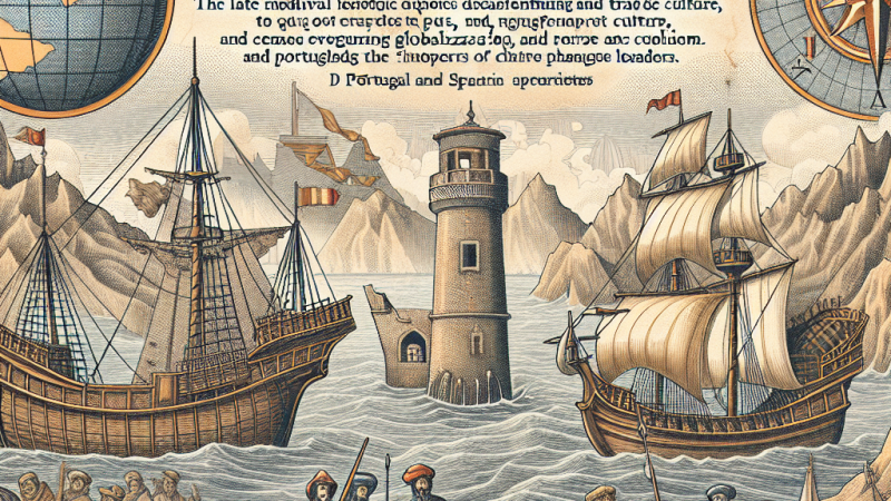 Przyczyny i przebieg wypraw geograficznych na przełomie XIV i XV wieku.