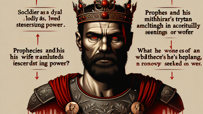 Przyczyny klęski Makbeta – analiza jego postawy wobec władzy, przeznaczenia, miłości i poczucia własnej wartości. Co stało się przyczyną klęski Makbeta?