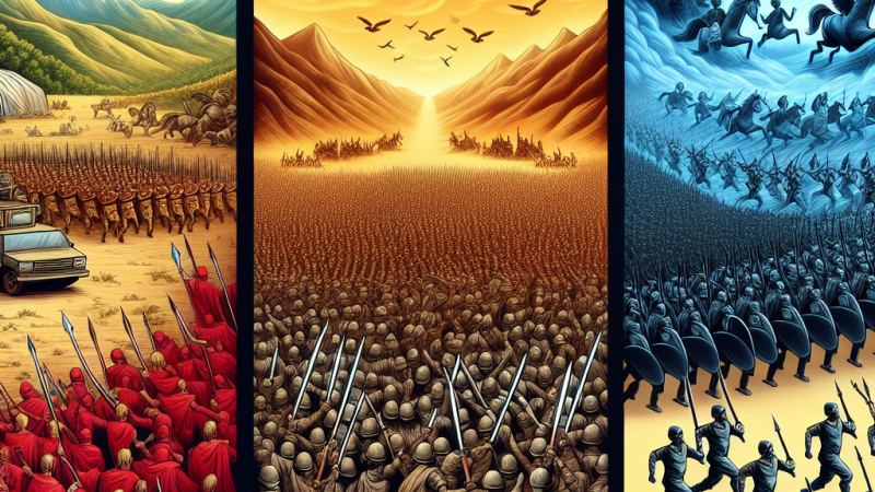 Przyczyny, przebieg i skutki Bitwy Pięciu Armii