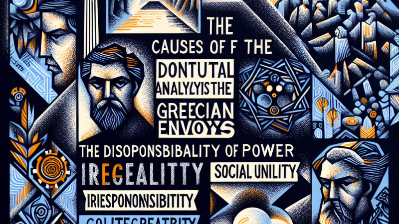 Przyczyny upadku państwa w "Odprawie posłów greckich" Jana Kochanowskiego - analiza kontekstualna