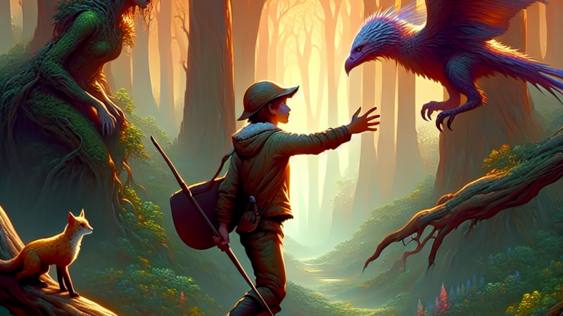 Przygoda młodego myśliwego z Panem Tadeuszem- opowiadanie.