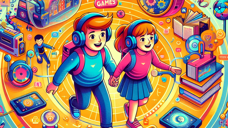 Przygody Jasia i Małgosi w wirtualnym świecie- opowiadanie