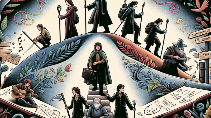 Przyjaźń - jedna z najważniejszych wartości w życiu, na podstawie książki: "Hobbit, czyli tam i z powrotem".