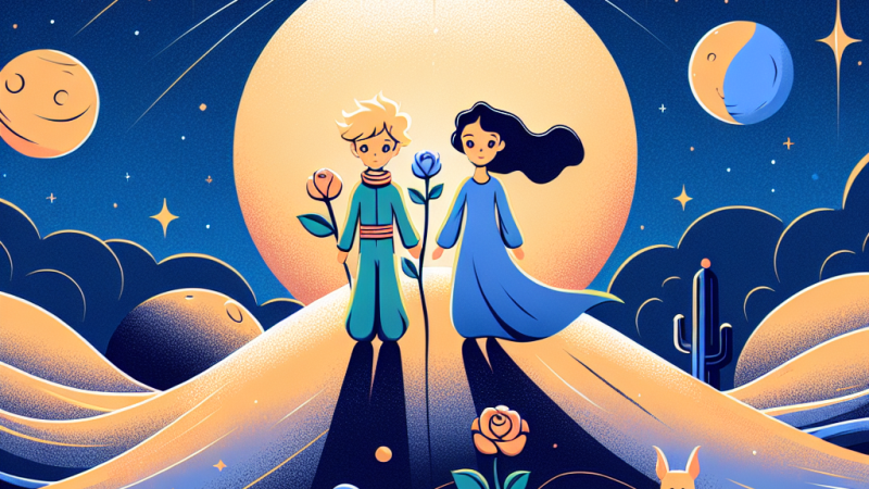 Przyjaźń jako najważniejsza wartość w życiu człowieka na podstawie książki "Mały Książę"