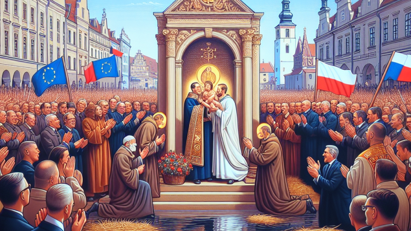 Przyjęcie chrztu przez Mieszka I - sukces polityczny, społeczno-gospodarczy i kulturowy.