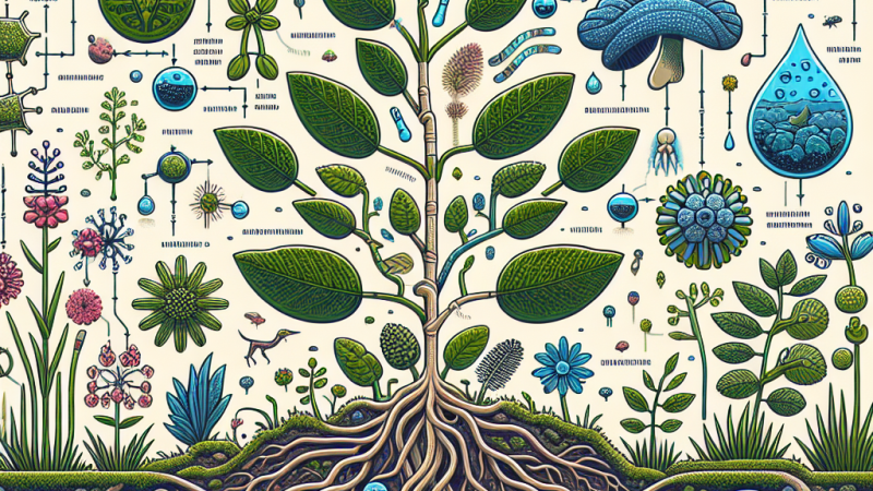 Przystosowanie roślin do życia na lądzie.