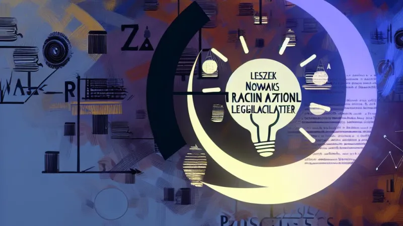 Racjonalny prawodawca w koncepcji Leszka Nowaka