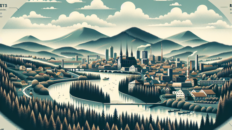 Radomsko: położenie, klimat, ludność, bezrobocie, ukształtowanie, prawa miejskie, rzeki i przemysł.