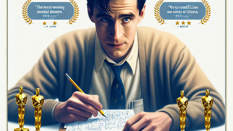 Recenzja filmu pod tytułem: „Piękny umysł”- R. Howarda