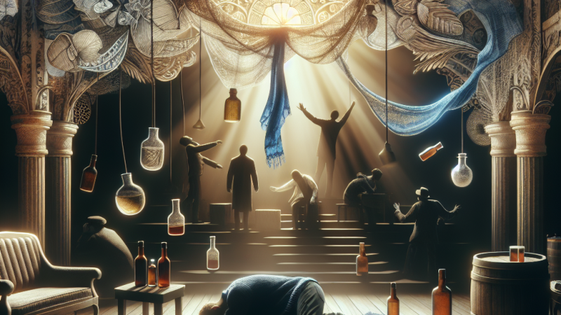 Recenzja spektaklu- „Błękitna chusta”