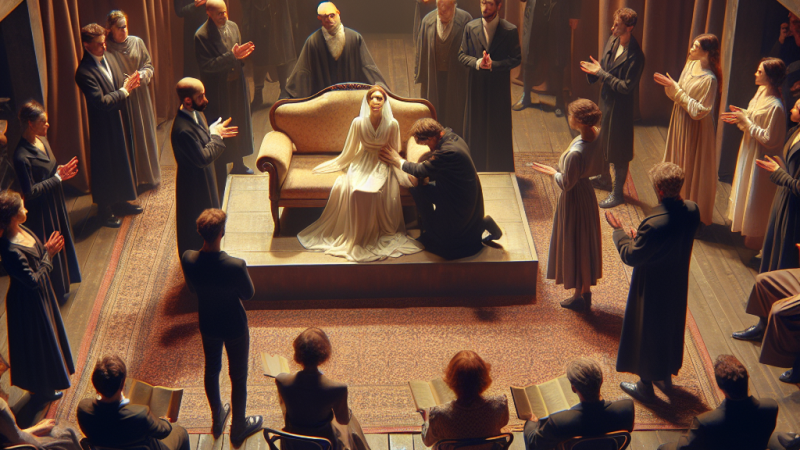 Recenzja spektaklu teatralnego- „Wesele” w reżyserii Mikołaja Grabowskiego.