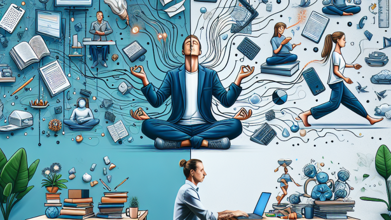 Referat na konferencję naukową o wpływie przebodźcowania na zdrowie psychiczne i efektywność pracy