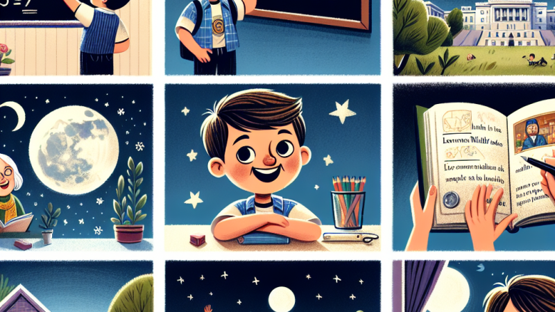 Refleksje młodego ucznia: udany dzień pełen małych triumfów