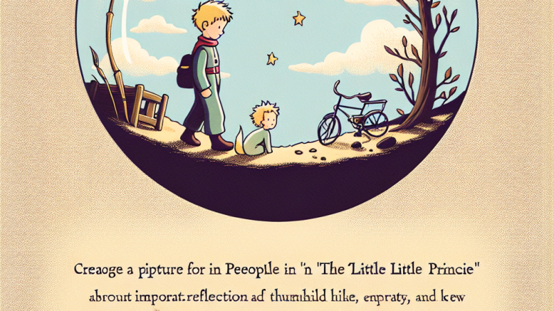 Refleksje o ludziach w "Małym Księciu" A. Saint-Exupéry'ego.