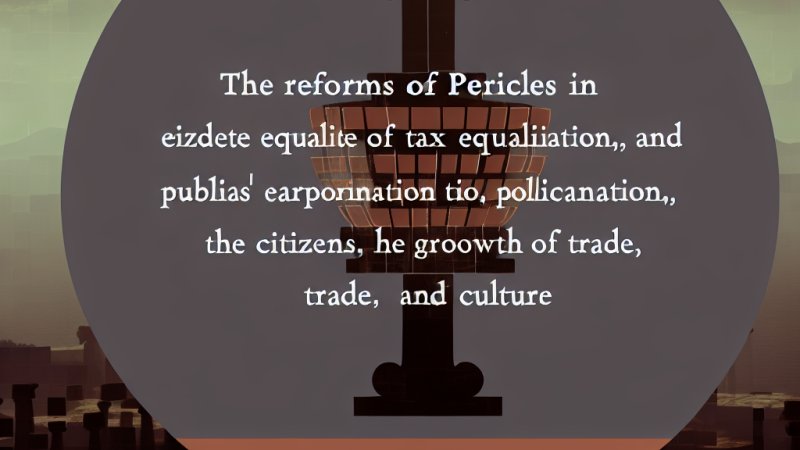 Reformy Peryklesa w starożytnej Helladzie