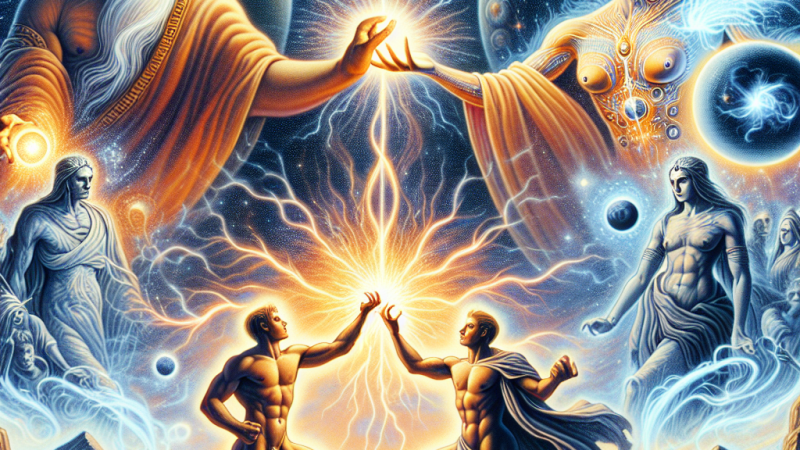 Relacja między człowiekiem a bogami w literaturze