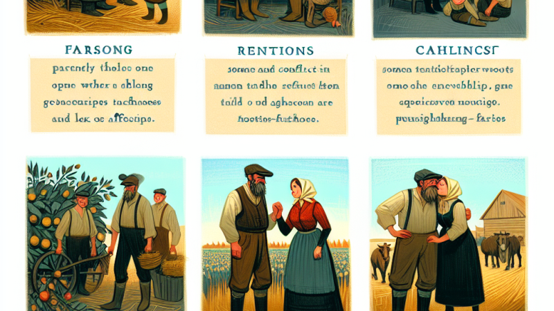 Relacje rodziców i dzieci w powieści "Chłopi" Władysława Reymonta