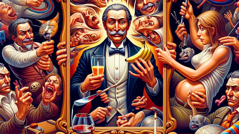 Relacje rodzinne w krzywym zwierciadle - Skąpiec Molière i Zemsta Aleksandra Fredry