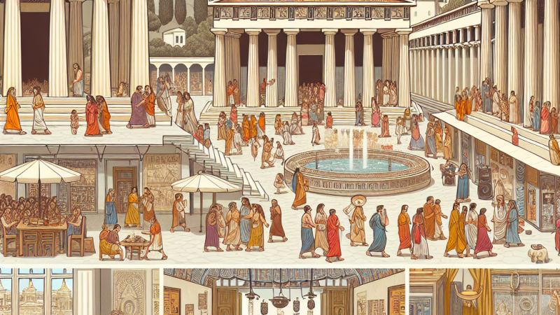 Religia a życie codzienne starożytnych Greków: Analiza wpływu na aspekty polityczne, społeczne, gospodarcze i kulturowe