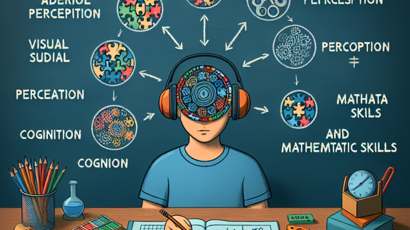 Roczny plan pracy terapeutycznej: autyzm, percepcja słuchowa, wzrokowa, myślenie i umiejętności matematyczne.