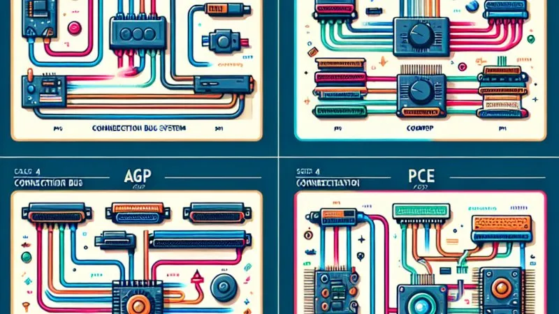 Rodzaje magistrali rozszerzeń: charakterystyka magistrali/gniazd ISA, PCI, AGP, PCIe