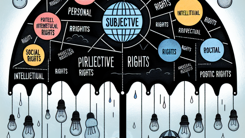 Rodzaje praw podmiotowych