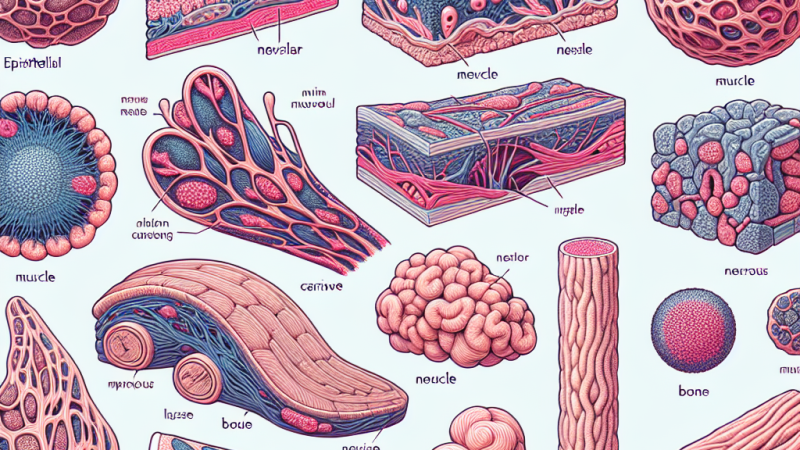 Rodzaje tkanek zwierzęcych