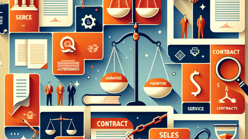 Rodzaje umów cywilnoprawnych i metody ich rozwiązywania