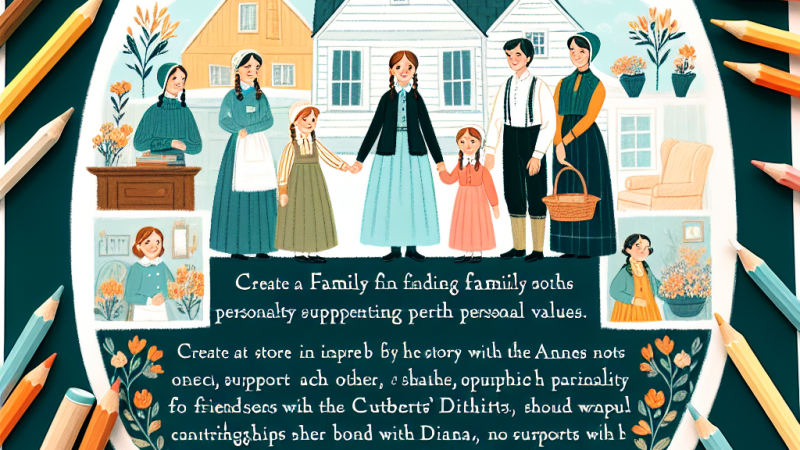 Rodzina w życiu człowieka - inspiracja z Ani z Zielonego Wzgórza.