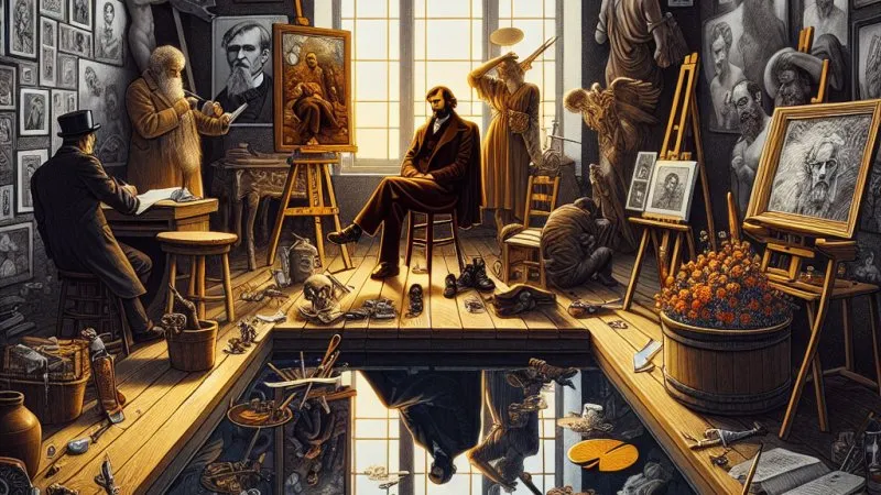 Rola autobiografizmu w kreacji świata w dziełach literackich różnych epok: Analiza lektur obowiązkowych oraz wybranych utworów z dwóch epok, z odniesieniem do autoportretów Picassa