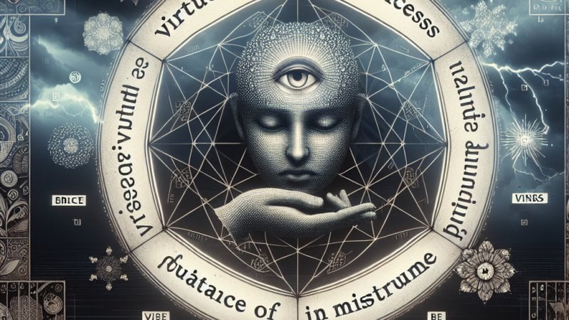 Rola cnót i dobroci w kontekście ochrony przed nieszczęściem.