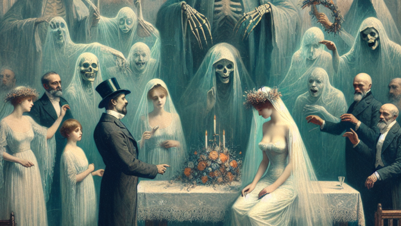 Rola duchów, widm i zjaw w utworze literackim "Wesele" Stanisława Wyspiańskiego