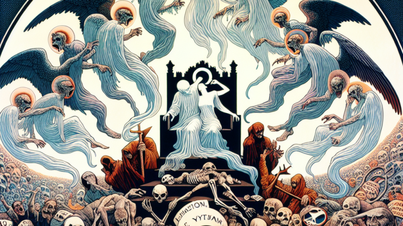 Rola duchów, widm i zjawisk w literackim utworze "Wesele