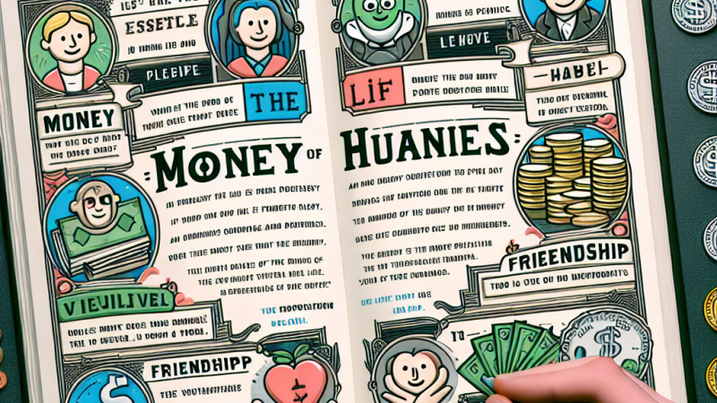 Rola pieniądza w życiu człowieka – analiza na podstawie lektury "Skąpiec" Moliera