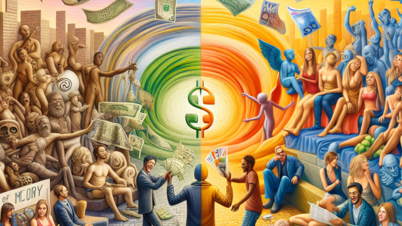 Rola pieniądza w życiu człowieka: refleksja na podstawie literatury.