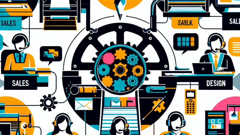 Rola poszczególnych działów w firmie poligraficznej oraz oraz ich funkcje w kontekście oferowanych usług