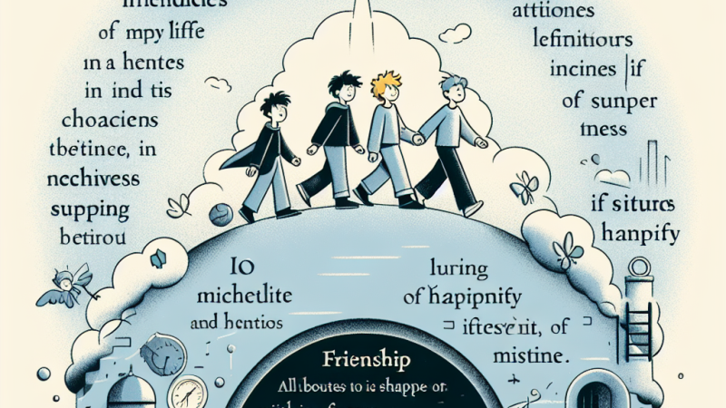 Rola przyjaźni w życiu bohaterów: refleksje na podstawie lektur 'Mały Książę' i 'Kamienie na Szaniec'.