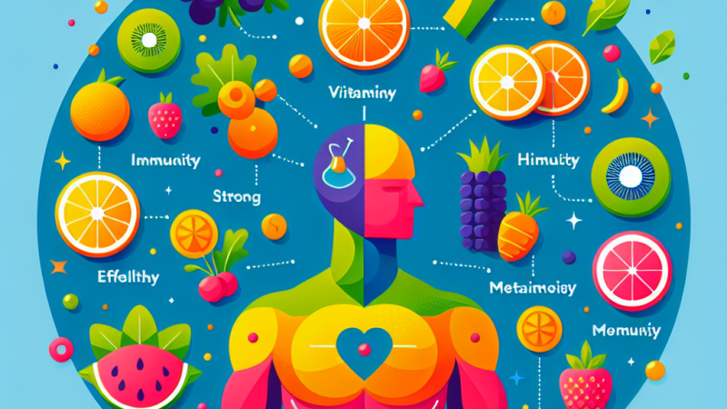 Rola witamin dla naszego zdrowia.