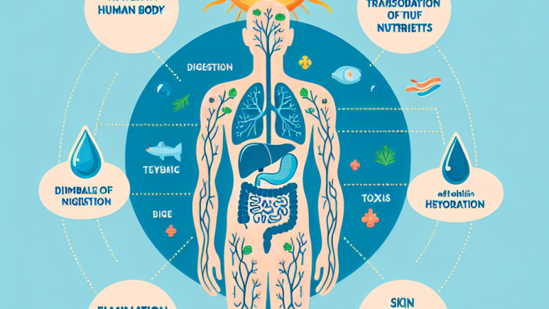 Rola wody w organizmie człowieka
