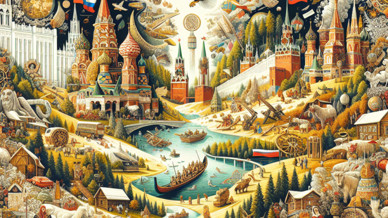 Rosja- kraj o zróżnicowanej kulturze, zasobach naturalnych i bogatej historii.