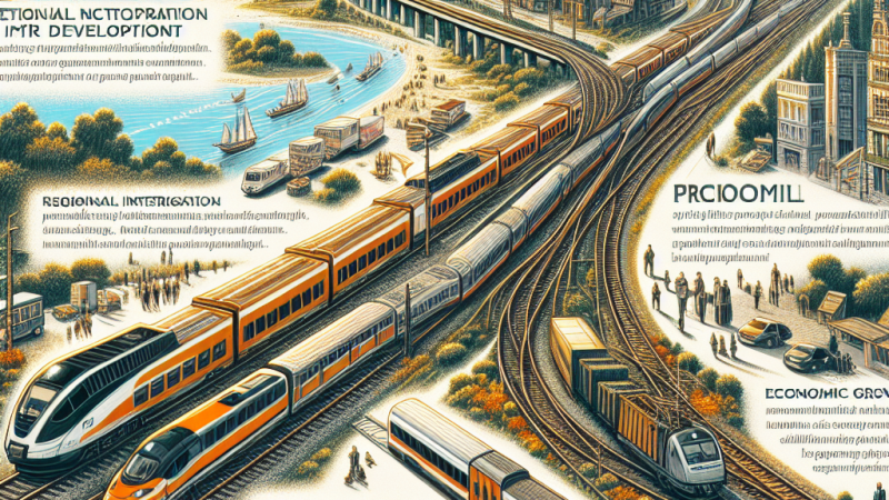 Rozmieszczenie i rozwój linii kolejowych w Polsce