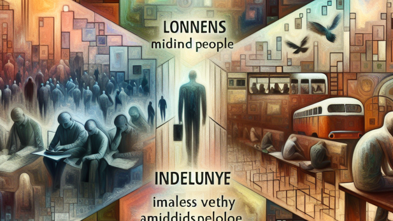 Różne oblicza samotności.