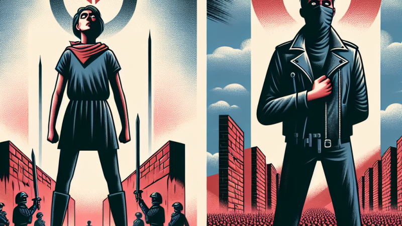 Różne postawy ludzi wobec władzy: Odwołanie do „Antygony” oraz „Roku 1984”