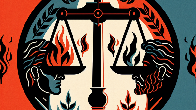 Różne postawy moralne Antygony i Kreona - dwojga bohaterów tragedii Sofoklesa