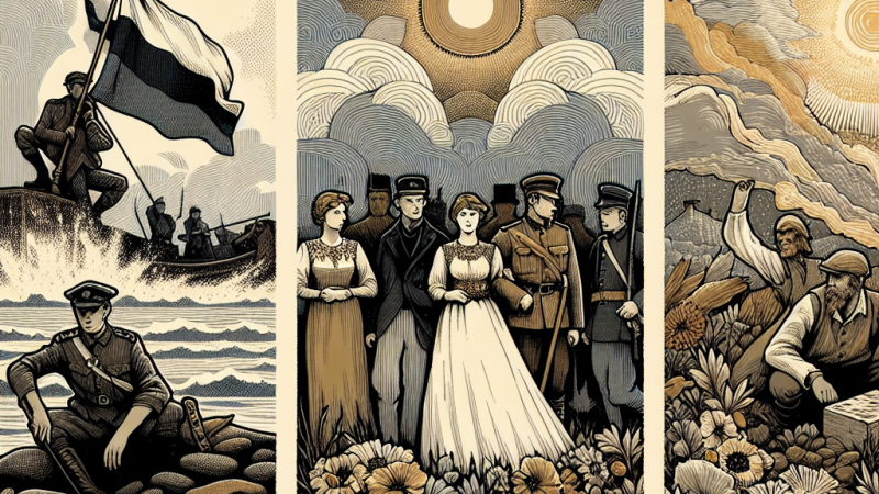 Różne postawy wyrażające miłość do ojczyzny w 'Kamieniach na szaniec', 'Weselu', 'Dziadach' i 'Przedwiośniu'