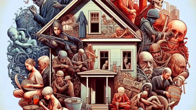 Różne ujęcia „domu” w literaturze.